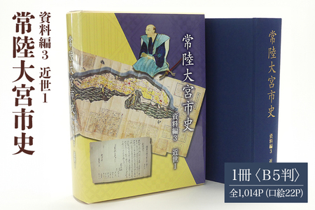 常陸大宮市史 資料編3 近世1 1冊 近世 藩と村 生業 災害 信仰 茨城県 【常陸大宮市教育委員会事務局文化スポーツ課】【ho1317】