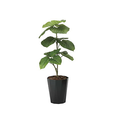 【ふるさと納税】造花 光の楽園 1.0 ウンベラータ 人工植物 フェイクグリーン インテリア 光触媒 清浄 消臭 抗菌 防汚 静岡県浜松市
