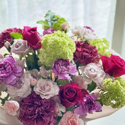 ふるさと納税 筑西市 【2週間毎定期便】癒しのフラワーセラピーブーケ【花瓶用】/LLサイズ全24回 |  | 02