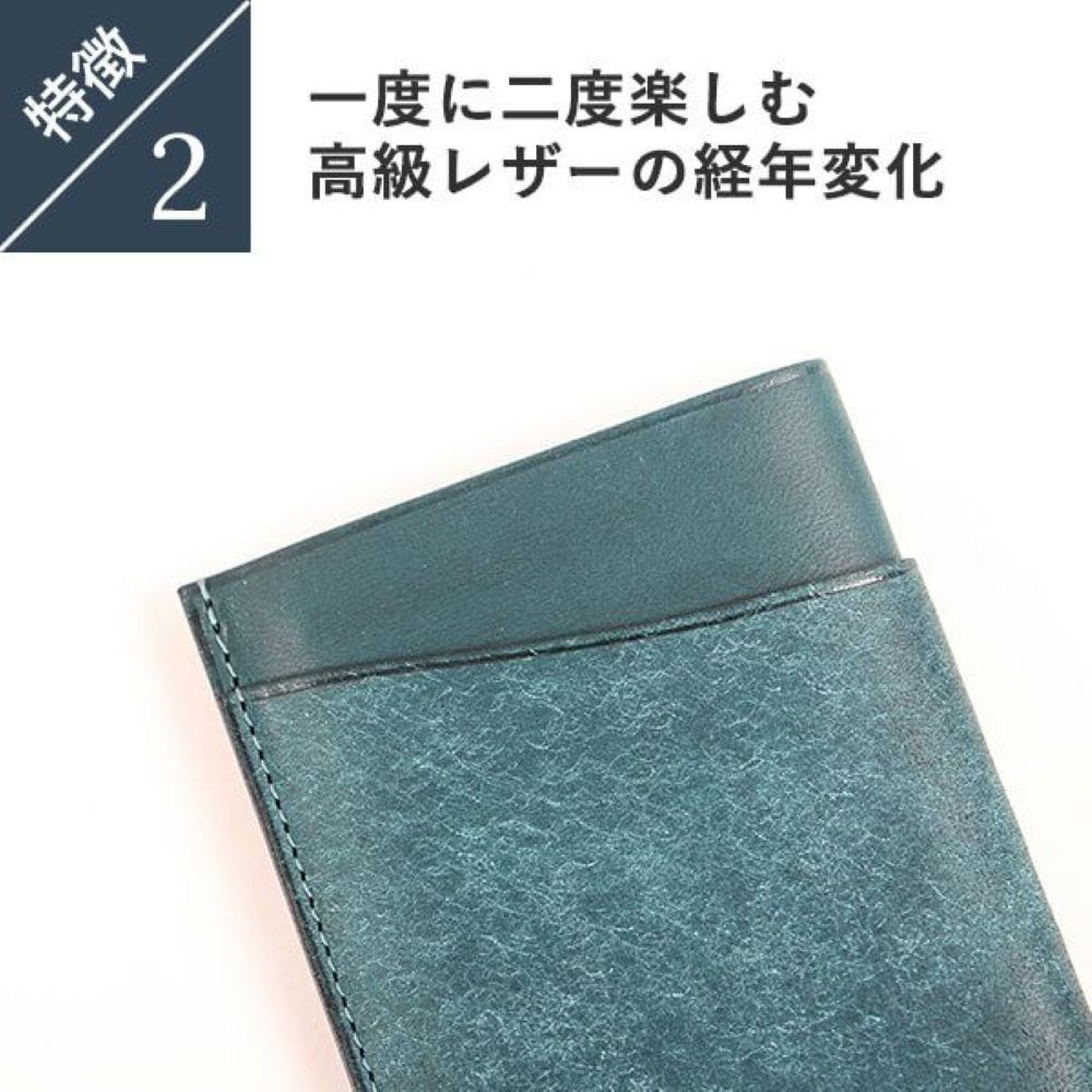 レンマ 二つ折り 定期入れ Olas オラス パスケース lemma ワイン