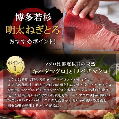 ふるさと納税 福智町 元祖 博多明太ねぎとろ (180g×3) |  | 02