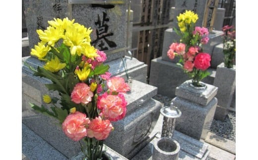 お墓参り代行【墓参り お墓 墓掃除 代行 代行サービス 供花 お供え お花 帰省 お盆 彼岸 年末年始 正月 写真報告 おすすめ 三重県 四日市市 ふるさと納税】