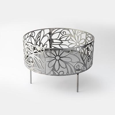 ふるさと納税 岡崎市 Garden Iron Works  焚き火台 Garden450 フローラル柄 |  | 01