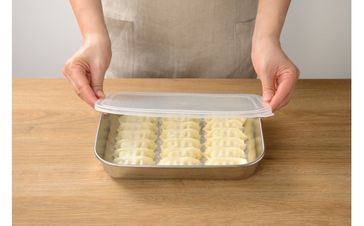 ステンレス保存バット　大 FC008093