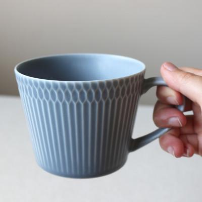 ふるさと納税 瑞浪市 【3色SET】美濃焼 さざなみ マグカップ 370cc 小田陶器 |  | 03