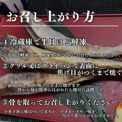 ふるさと納税 根室市 【北海道根室産】生干し氷下魚(こまい)200g×3袋 G-50027 |  | 02