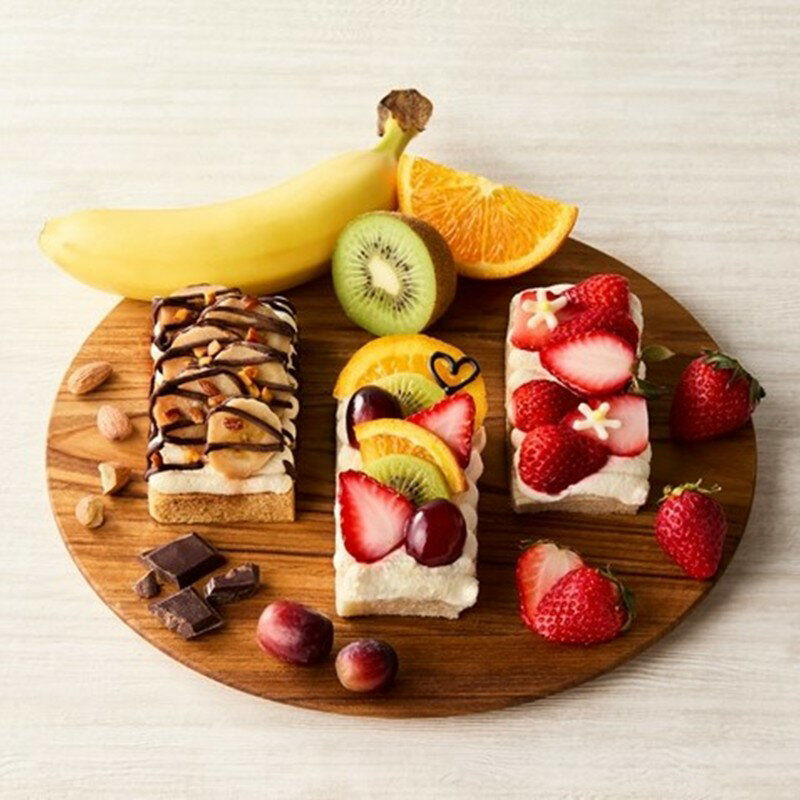 【ふるさと納税】フローズンオープンフルーツサンド 3個 スイーツ 果物 フルーツ 冷凍 フルーツサンド おやつ 新食感 珈琲 コーヒー バナナ 生クリーム マスカルポーネ チーズ フルーツミックス サンドイッチ お取り寄せ ケーキ フローズン ギフト オシャレ 人気 かわいい