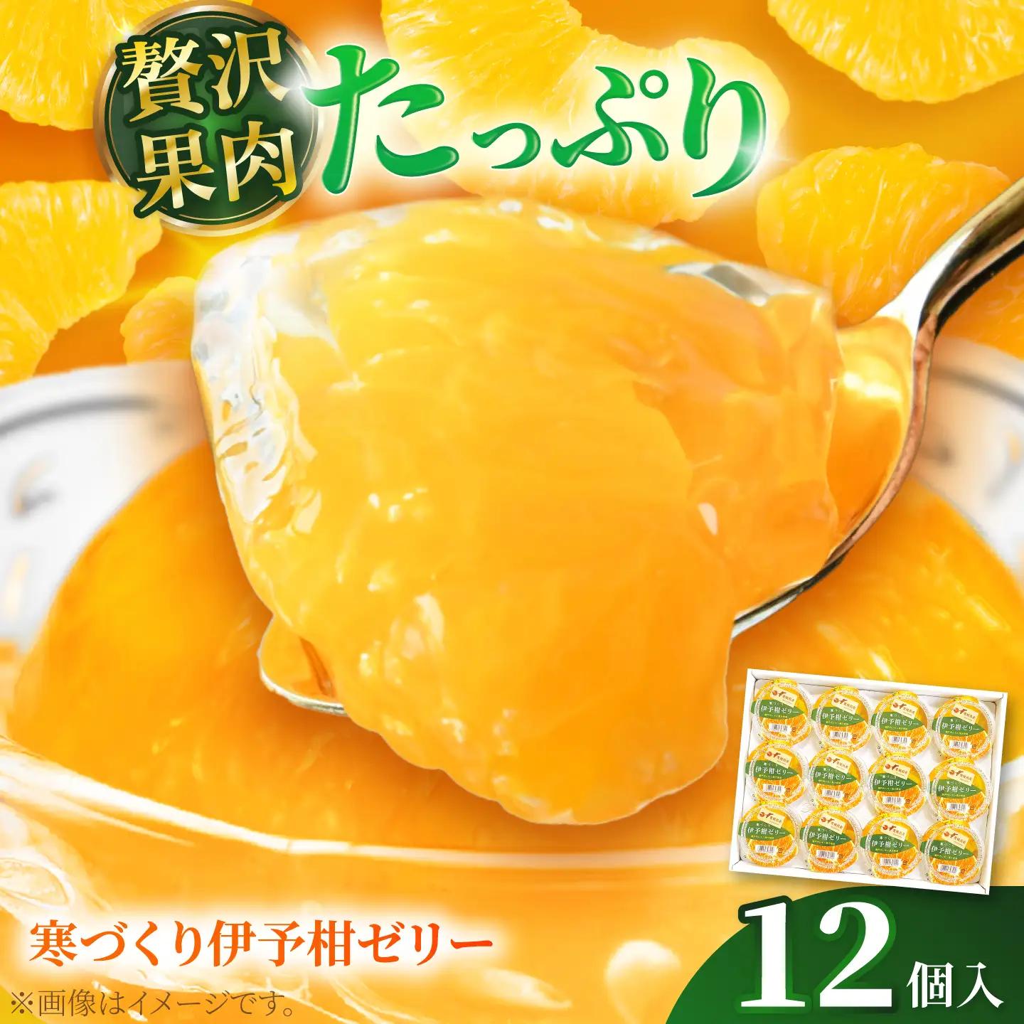 ゼリー 寒づくり伊予柑ゼリー詰め合わせ 12個 ゼリー BJCG009