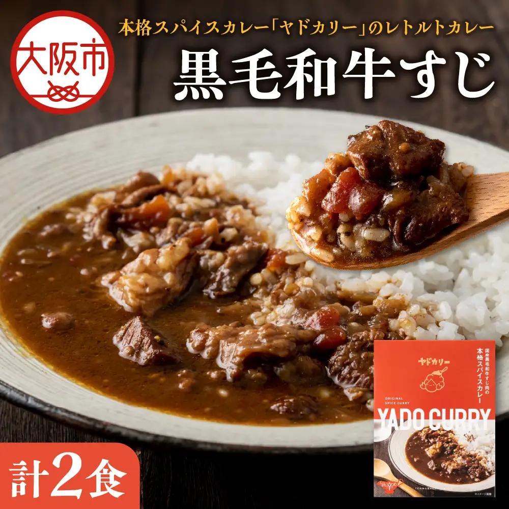 【 近鉄百貨店 】本格スパイスカレー「ヤドカリー」レトルトカレー　黒毛和牛すじ　2食セット_OS002-0043-03