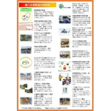 【返礼品なし】三重県ふるさと応援寄附金(1口 10,000円)