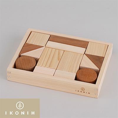 ふるさと納税 美作市 IKONIH TOY 積み木