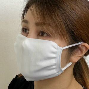 抗菌糸使用のひんやりマスク6枚セット《マスク 冷感 6枚セット 抗菌 日本製 大人用 痛くなりにくい》