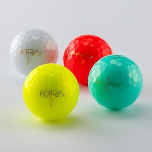 ゴルフボール KIRA DIAMOND2 12球入 3ダース【レッド】