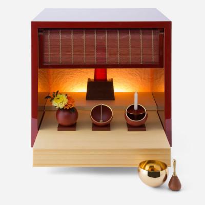 ふるさと納税 彦根市 彦根仏壇 モダン 自由壇(フリーダン)赤備え