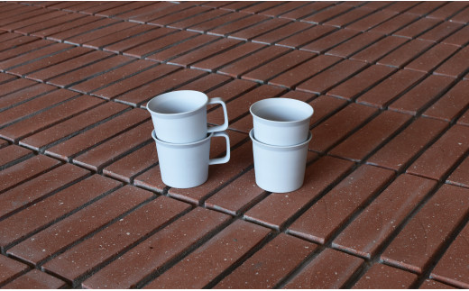1616/ TY Coffee Cup Gray セット 有田焼 器 食器 コーヒーカップ グレー A25-322