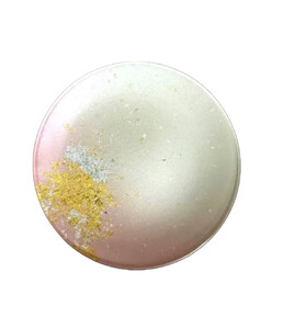 丸小皿（金箔）ピンクグラデーション［NF186］