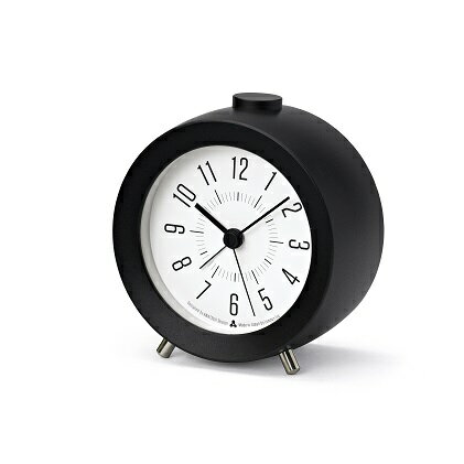 【ふるさと納税】JIJI alarm［アラーム］/ ブラック （AWA13-04 BK） レムノス Lemnos 時計　装飾品 民芸品 工芸品 伝統技術 インテリア　お届け：※申込状況によりお届け迄1～2ヶ月程度かかる場合があります。