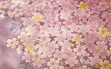 【山形緞通】桜花図 (L) [絨毯 じゅうたん ラグ カーペット oc-jtokl]