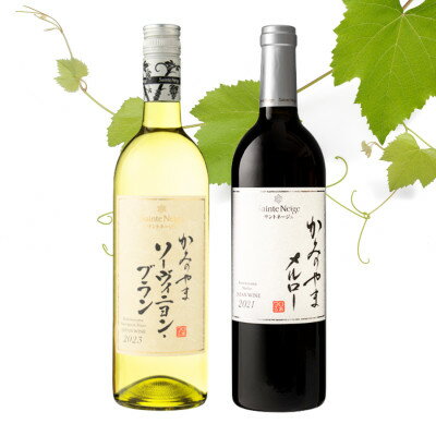 【ふるさと納税】サントネージュワインが贈るメルロー/ソーヴィニヨンブラン 赤白 計2本セット【1613581】