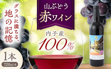 赤ワイン (山ぶどう) 約720ml 1本 BKAG014 ワイン