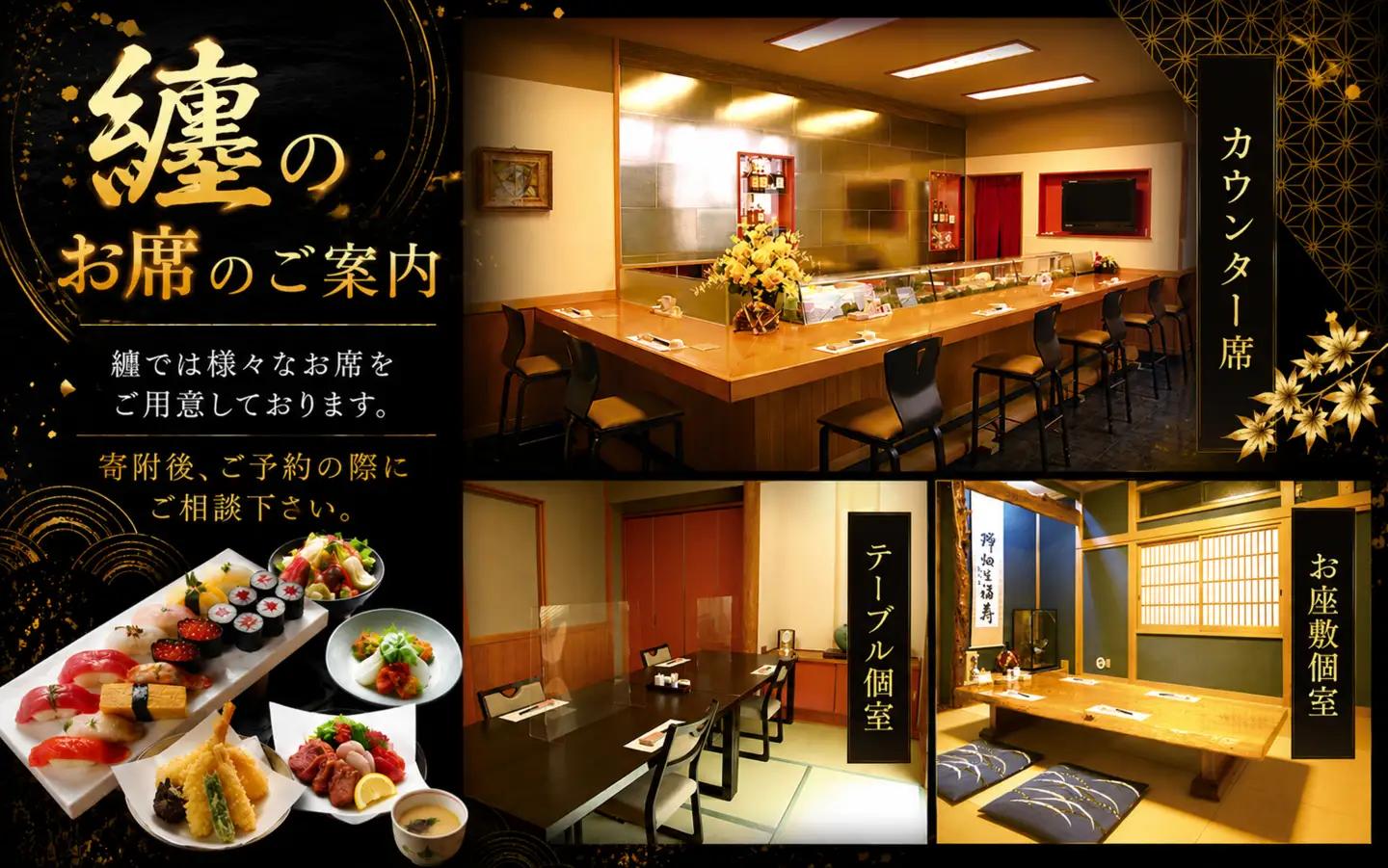 「すし処纏」 食事券 利用券 10000円分