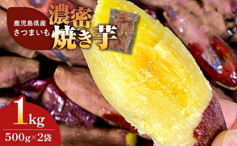 
            2683 濃密 鹿児島県産 さつまいも 焼き芋 1kg　KN097-003-02
          