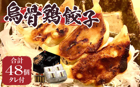 ｢福一｣烏骨鶏餃子48個（タレ付）_mk043-001