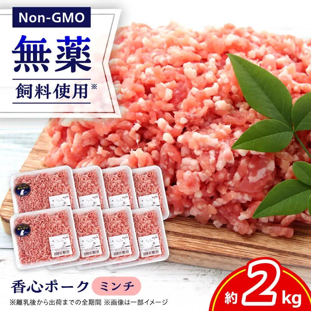 『香心ポーク』ミンチ 約250g×8パック豚肉ミンチ[AYCK004]