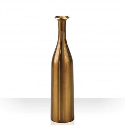 ふるさと納税 高岡市 【高岡銅器】Flower Vase RAPPA SLIM (Gold)