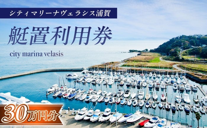 
            シティマリーナヴェラシス浦賀　艇置施設専用　利用券 30万円分【株式会社ユニマットプレシャス】 [AKBZ013]
          