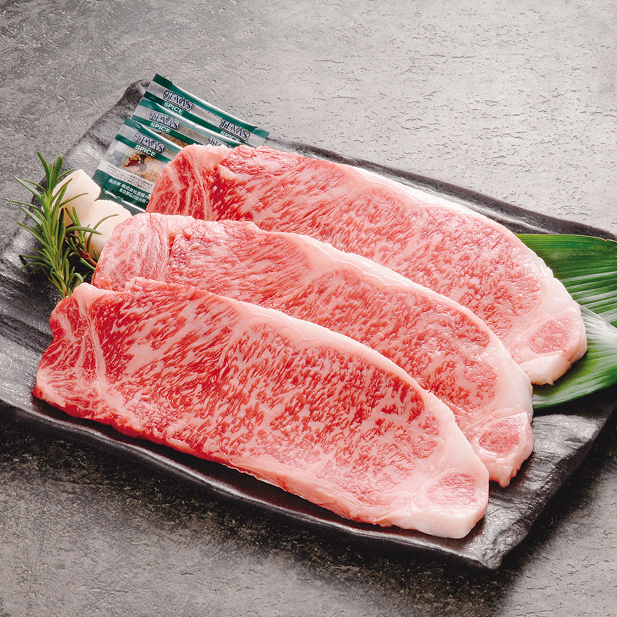 讃岐オリーブ牛ステーキ用（ロース肉2枚切（300g）、もも肉2枚切（160g））