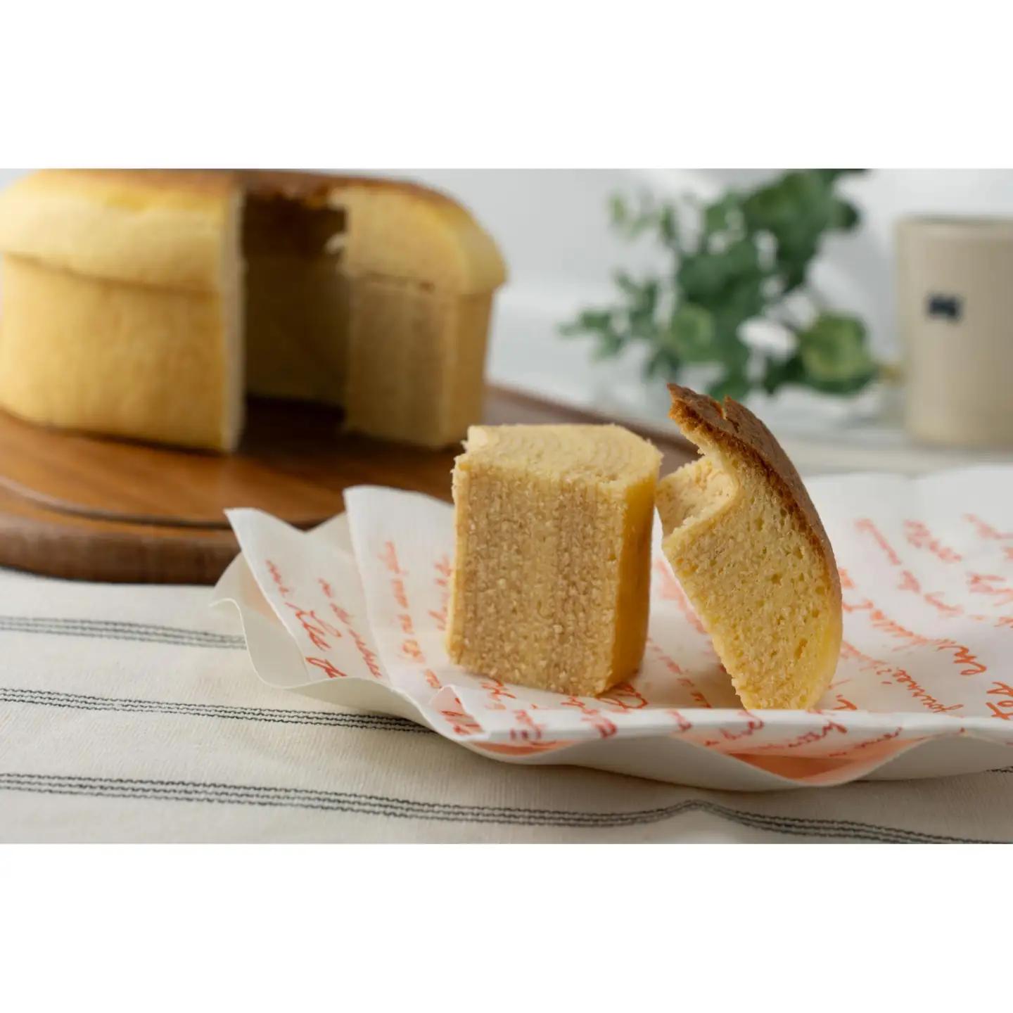 米菓バウム【きのこ】プレーン 冷凍発送 グルテンフリー 米粉 米粉菓子 小麦不使用 バウムクーヘン しっとりなめらか 優しい甘さ [1316]