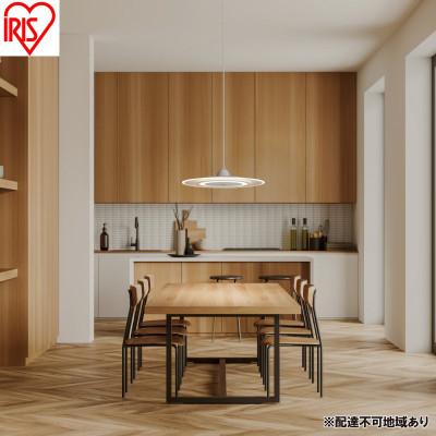 ふるさと納税 大河原町 LEDペンダントライト パネルライト 6畳 温白色　ホワイト アイリスオーヤマ[53753107]