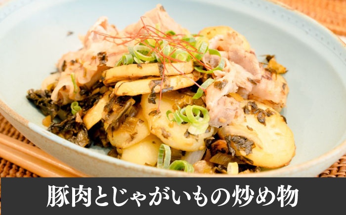 【長崎県産高菜100%使用】 高菜漬け 食べ比べ セット (からし高菜 120g ごはん高菜 140g) / 漬物 高菜 漬け物 ご飯のおとも 惣菜 / 南島原市 / 大平食品 [SAK006]