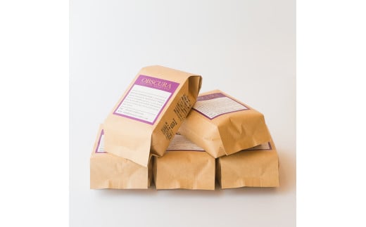 OBSCURAの珈琲豆200g×5種【飲料類 飲み物 コーヒー コーヒー豆 深煎り 中煎り 浅煎り粉 中挽きカフェ 自宅用 シェア プレゼント ギフト 贈り物】