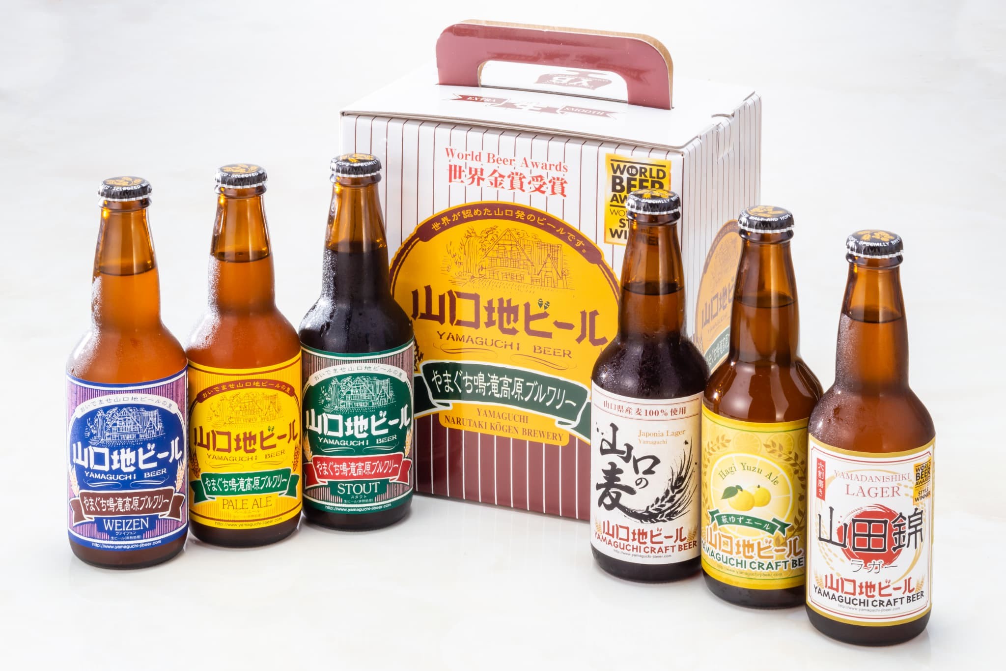 
                  C137 【WBAワールド・ビア・アワード2018世界金賞受賞】山口地ビール6本定期便（4回コース）
                