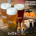 【ふるさと納税】クラフトビール ボイジャーブルーイング 2種12本セット（各330ml） クール便 / 和歌山 田辺市 クラフトビール 地ビール 瓶ビール 地酒 ボイジャーブルーイング セット 詰合せ 飲み比べ ギフト プレゼント 贈り物