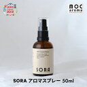 【ふるさと納税】SORA アロマスプレー 50ml　【 アロマグッズ フレッシュ フルーツ スパイス ブレンド リフレッシュ感 】