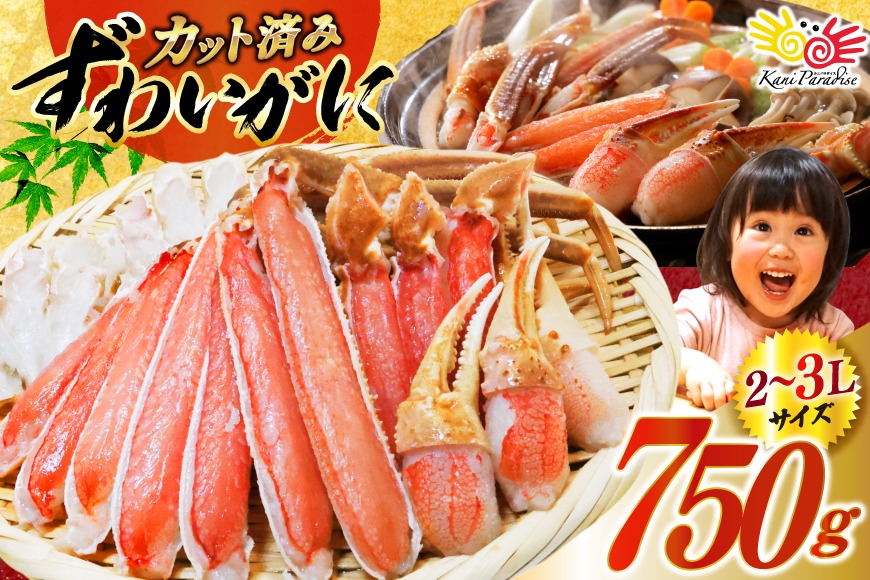 カット済 生 ずわいがに むき身 セット 総重量 750g (正味重量600g) 2-3Lサイズ [カネダイ 宮城県 気仙沼市 20565652] かに カニ ズワイガニ ずわい ズワイ 蟹 棒肉 ポーション かに鍋 かにしゃぶ 生ずわい