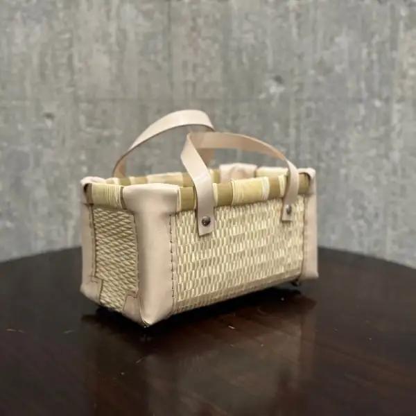 【伝統工芸品】KORI ANRI JAPAN「YANAGI no KAGOBAG」柳行李 / 豊岡杞柳細工 100年持つ収納 ハンドメイド 豊岡鞄の原点