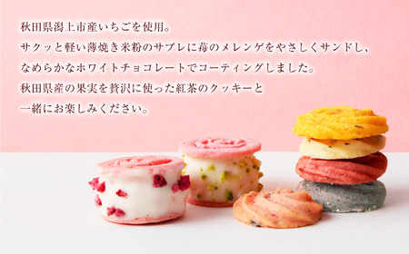 プリンセス ローズ 苺のエアリーサンド モア缶 焼き菓子 【パティスリー・パルテール】