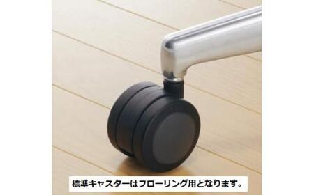 Mbh4_コクヨチェアー　ベゼル(リーフグリーン)／ヘッドレスト／カーペット用（Wキャスター）／在宅ワーク・テレワークにお勧めの椅子