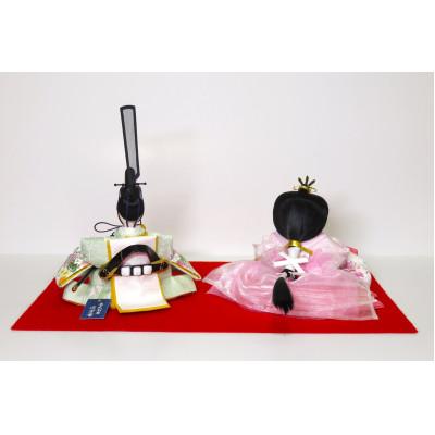 ふるさと納税 北名古屋市 【山田人形店】伝統工芸士　尾張屋 寿翁(すおう)作　かわいい桜の花の金彩加工のおひなさま |  | 01