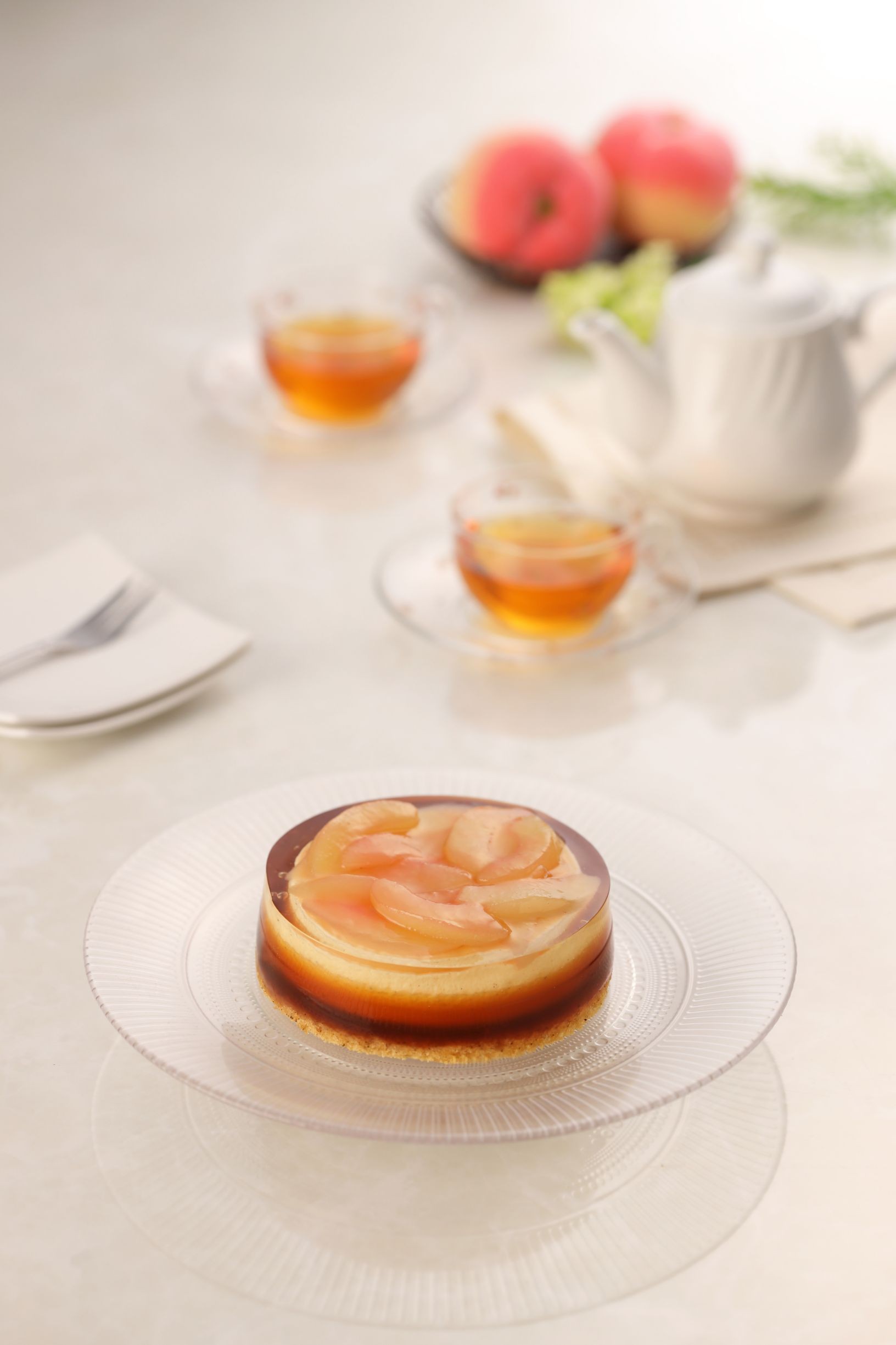 
                  【夏季限定】ペールペッシュ～桃と紅茶のケーキ～
                