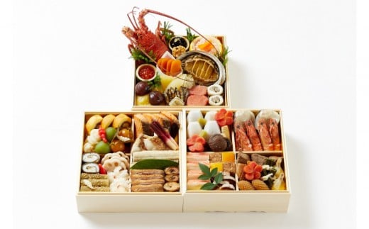 【数量限定】強羅花壇　特製おせち　三段重 2026年