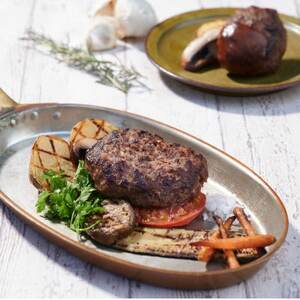 ジビエ100%ハンバーグ3種セット【プレーン4個・ガーリック2個・イノシシ、シカMIX2個】【配送不可地域：離島】【1495892】