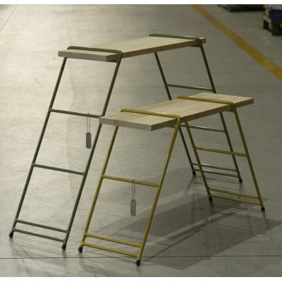 MINOURAのアイアンレッグ　IR67-M　高床タイプ　マスタード色