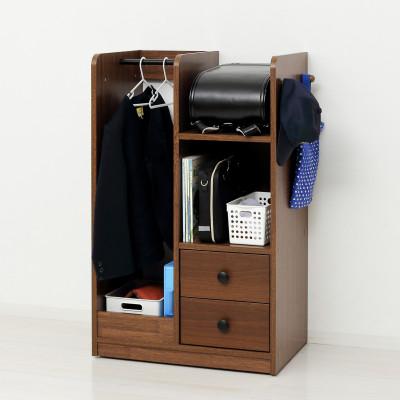 ふるさと納税 海南市 ランドセルハンガーラック ブラウン AKU101219702