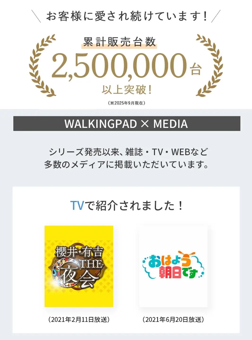 WalkingPad X21 世界唯一の折りたたみランニングマシン [1331]