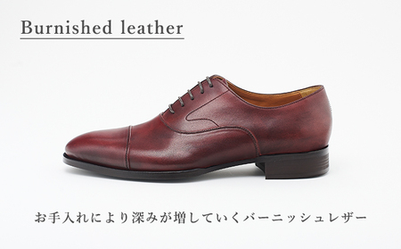 YAMATOism ヤマトイズム 牛革ビジネスシューズ 紳士靴 YAP100（ワイン）【ファッション・靴・シューズ・革製品・革靴】 光沢感 24.5cm